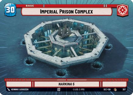 Imperial Prison Complex // Spy (Hyperspace) (287 // T03/T04) [Secrets of Power] Star Wars: Unlimited Single Disney