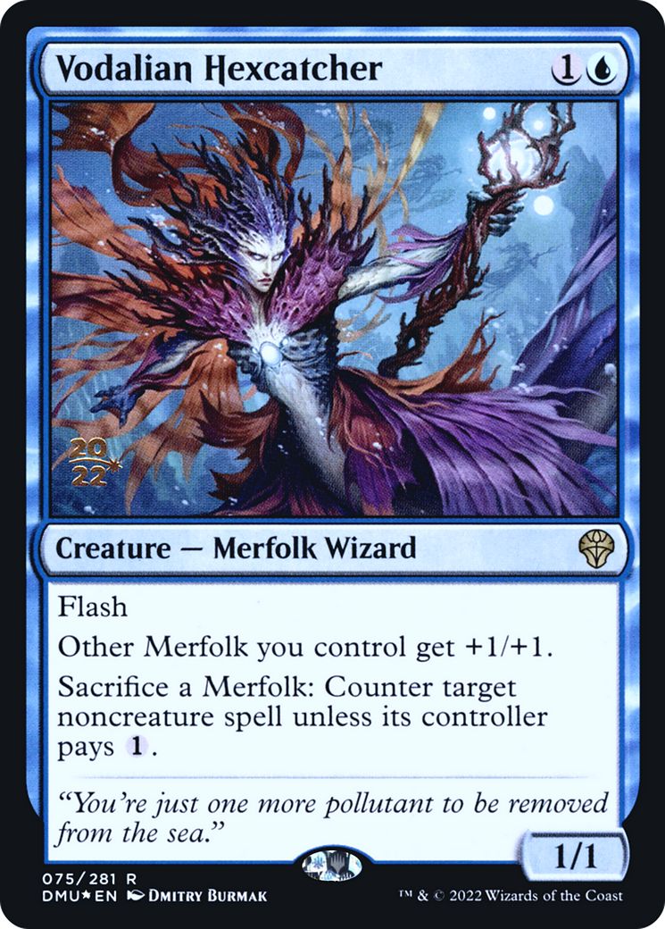 Vodalian Hexcatcher (PRE-075) [Dominaria United Promos] Foil MTG Single Wizards of the Coast