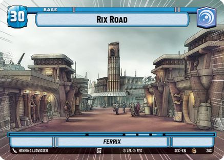 Rix Road // Experience (Hyperspace) (283 // T04/T04) [Secrets of Power] Star Wars: Unlimited Single Disney