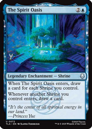 The Spirit Oasis (TLA-072) [Avatar: The Last Airbender] Foil MTG Single Wizards of the Coast