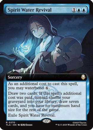 Spirit Water Revival (Extended Art) (TLA-370) [Avatar: The Last Airbender] Foil MTG Single Wizards of the Coast