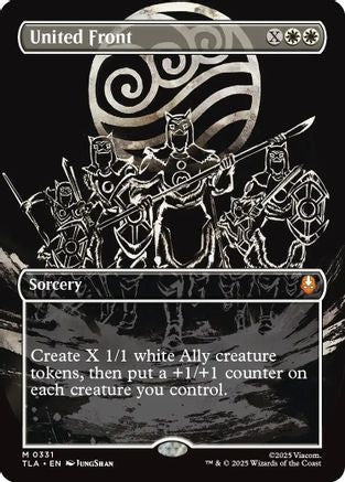 United Front (Borderless) (TLA-331) [Avatar: The Last Airbender] MTG Single Wizards of the Coast