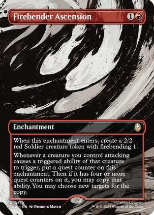Firebender Ascension (TLA-312) [Avatar: The Last Airbender] Foil MTG Single Wizards of the Coast