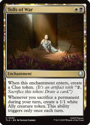 Tolls of War (TLA-245) [Avatar: The Last Airbender] MTG Single Wizards of the Coast