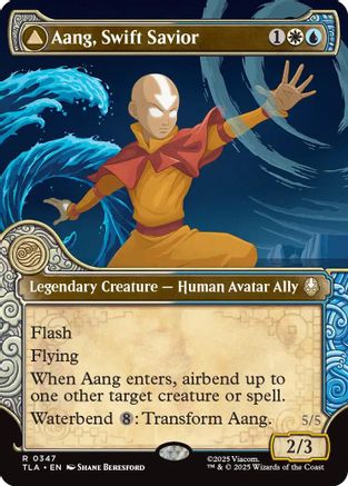 Aang, Swift Savior (TLA-347) [Avatar: The Last Airbender] MTG Single Wizards of the Coast
