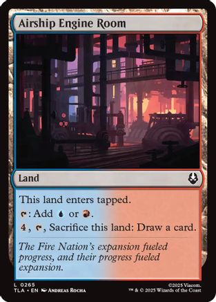 Airship Engine Room (TLA-265) [Avatar: The Last Airbender] MTG Single Wizards of the Coast