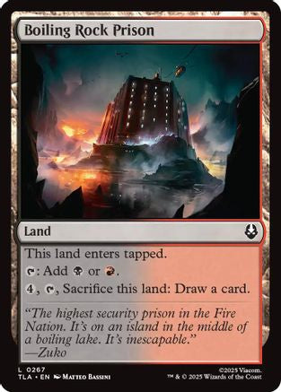 Boiling Rock Prison (TLA-267) [Avatar: The Last Airbender] MTG Single Wizards of the Coast