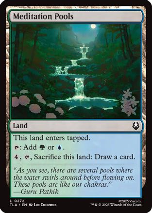 Meditation Pools (TLA-272) [Avatar: The Last Airbender] Foil MTG Single Wizards of the Coast