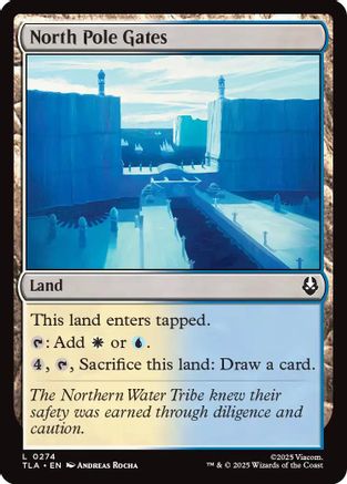 North Pole Gates (TLA-274) [Avatar: The Last Airbender] MTG Single Wizards of the Coast