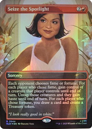 Seize the Spotlight (SLD-7044) [Secret Lair] Drop Series Foil MTG Single Wizards of the Coast