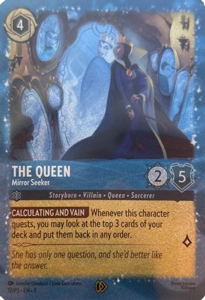 The Queen - Mirror Seeker (12) [Disney Lorcana Promo Cards] Holofoil Lorcana Single Disney