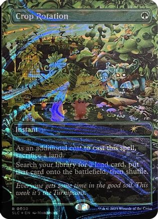 Crop Rotation (Halo Foil) (SLC-030) [Secret Lair] Countdown Kit Foil MTG Single Wizards of the Coast