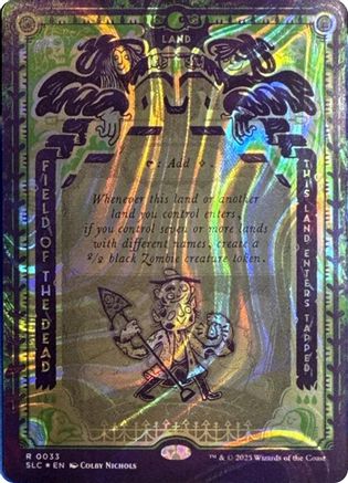 Field of the Dead (Halo Foil) (SLC-033) [Secret Lair] Countdown Kit Foil MTG Single Wizards of the Coast