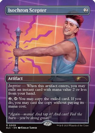 Isochron Scepter (SLC-009) [Secret Lair] Countdown Kit MTG Single Secret Lair Countdown Kit