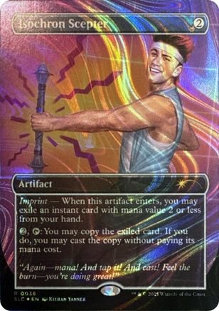 Isochron Scepter (Halo Foil) (SLC-036) [Secret Lair] Countdown Kit Foil MTG Single Secret Lair Countdown Kit