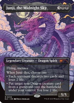 Junji, the Midnight Sky (SLC-010) [Secret Lair] Countdown Kit Foil MTG Single Secret Lair Countdown Kit