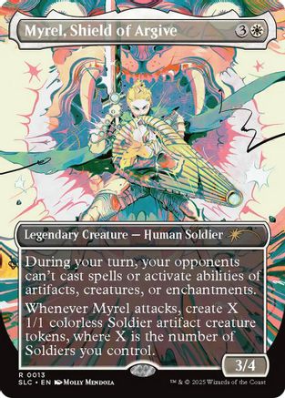 Myrel, Shield of Argive (SLC-013) [Secret Lair] Countdown Kit MTG Single Secret Lair Countdown Kit