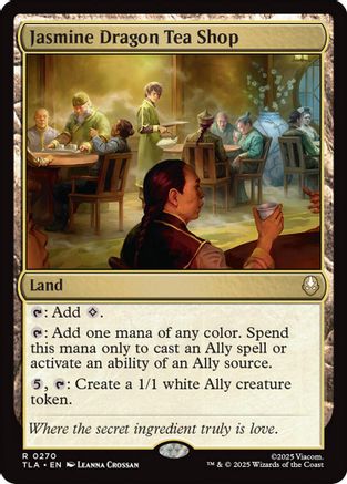 Jasmine Dragon Tea Shop (TLA-270) [Avatar: The Last Airbender] MTG Single Wizards of the Coast