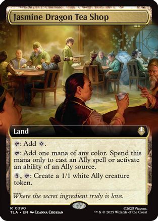 Jasmine Dragon Tea Shop (Extended Art) (TLA-390) [Avatar: The Last Airbender] Foil MTG Single Wizards of the Coast