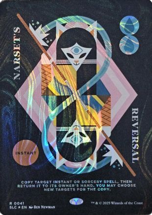 Narset's Reversal (Halo Foil) (SLC-041) [Secret Lair] Countdown Kit Foil MTG Single Secret Lair Countdown Kit