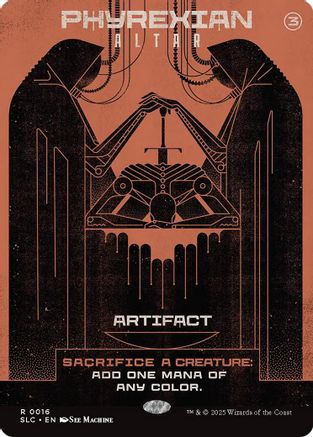 Phyrexian Altar (SLC-016) [Secret Lair] Countdown Kit MTG Single Secret Lair Countdown Kit
