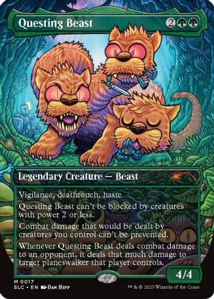 Questing Beast (SLC-017) [Secret Lair] Countdown Kit MTG Single Secret Lair Countdown Kit