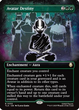 Avatar Destiny (TLA-333) [Avatar: The Last Airbender] Foil MTG Single Wizards of the Coast