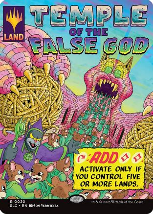 Temple of the False God (SLC-020) [Secret Lair] Countdown Kit Foil MTG Single Secret Lair Countdown Kit