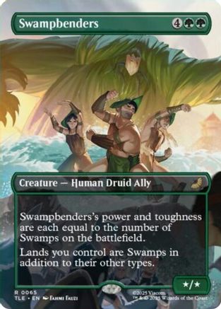 Swampbenders (Borderless) (TLE-065) [Avatar: The Last Airbender: Eternal-Legal] MTG Single Wizards of the Coast