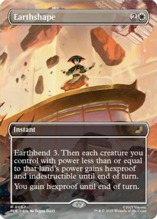 Earthshape (TLE-067) [Avatar: The Last Airbender: Eternal-Legal] MTG Single Wizards of the Coast
