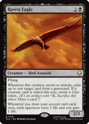 Raven Eagle (TLA-116) [Avatar: The Last Airbender] Foil MTG Single Wizards of the Coast
