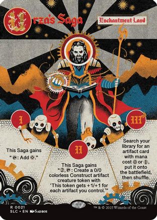 Urza's Saga (SLC-021) [Secret Lair] Countdown Kit MTG Single Secret Lair Countdown Kit