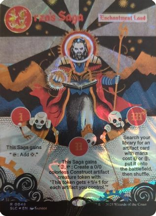 Urza's Saga (Halo Foil) (SLC-048) [Secret Lair] Countdown Kit Foil MTG Single Secret Lair Countdown Kit