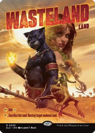 Wasteland (SLC-023) [Secret Lair] Countdown Kit MTG Single Secret Lair Countdown Kit