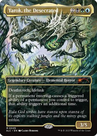 Yarok, the Desecrated (SLC-025) [Secret Lair] Countdown Kit MTG Single Secret Lair Countdown Kit