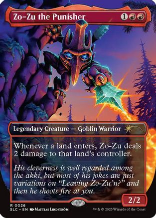 Zo-Zu the Punisher (SLC-026) [Secret Lair] Countdown Kit Foil MTG Single Secret Lair Countdown Kit