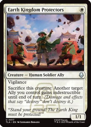 Earth Kingdom Protectors (TLA-017) [Avatar: The Last Airbender] Foil MTG Single Wizards of the Coast
