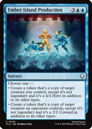 Ember Island Production (TLA-048) [Avatar: The Last Airbender] MTG Single Wizards of the Coast