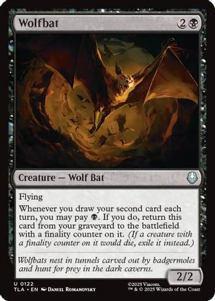 Wolfbat (TLA-122) [Avatar: The Last Airbender] Foil MTG Single Wizards of the Coast