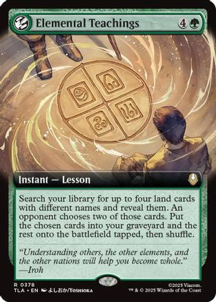 Elemental Teachings (TLA-378) [Avatar: The Last Airbender] MTG Single Wizards of the Coast