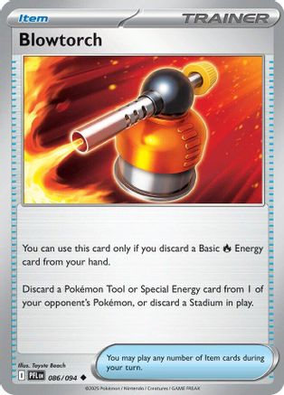Blowtorch - 086/094 [ME02 Phantasmal Flames] Pokemon Single Pokémon