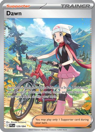 Dawn - 129/094 Holofoil [ME02 Phantasmal Flames] Pokemon Single Pokémon