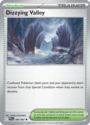 Dizzying Valley (88) [ME02 Phantasmal Flames] Pokemon Single Pokémon