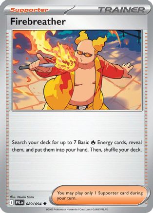 Firebreather - 089/094 [ME02 Phantasmal Flames] Pokemon Single Pokémon