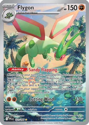 Flygon - 101/094 Holofoil [ME02 Phantasmal Flames] Pokemon Single Pokémon