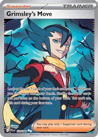 Grimsley's Move - 120/094 (120) Holofoil [ME02 Phantasmal Flames] Pokemon Single Pokémon