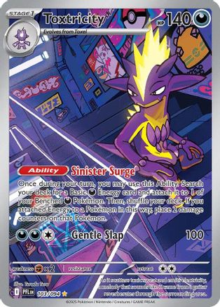 Toxtricity - 103/094 Holofoil [ME02 Phantasmal Flames] Pokemon Single Pokémon