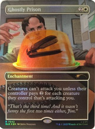 Ghostly Prison (7042) (SLD-7042) [Secret Lair] Drop Series Foil MTG Single Wizards of the Coast