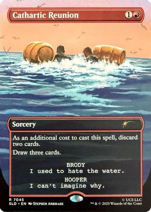 Cathartic Reunion (7045) (SLD-7045) [Secret Lair] Drop Series MTG Single Wizards of the Coast