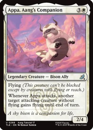 Appa, Aang's Companion (0268) (TLE-268) [Avatar: The Last Airbender: Eternal-Legal] MTG Single Wizards of the Coast